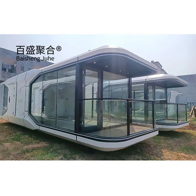 Camping Guesthouse Staalstructuur Ruimtecapsule Voor Hotel