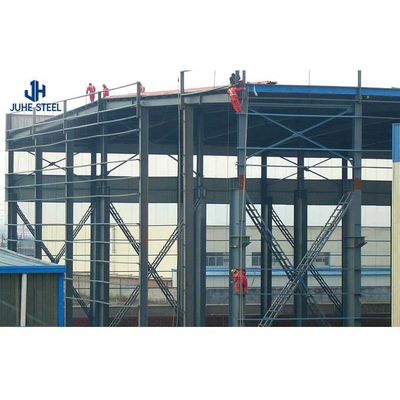Lichte staalconstructie magazijn met zelfopslag dakraamwerken en geprefabriceerd frame