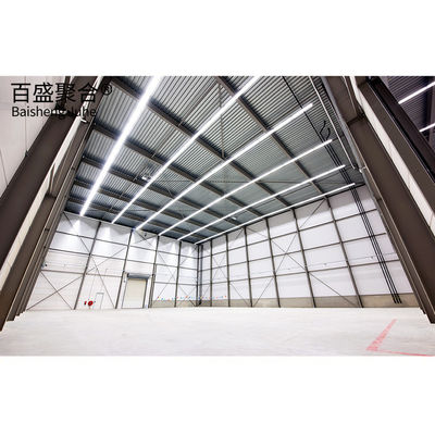 Voorgefabriceerd staal magazijn met lichtstaalconstructie en ASTM-standaard
