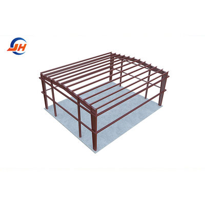 Lastolerantie ± 1% Prefab Steel Structure Building voor de commerciële magazijnmarkt