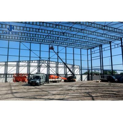 Grote span staalstructuur Plant Frame Prefab magazijn prijzen in opslag toepassing
