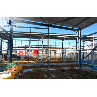 Industrieel gebouw zware staalstructuurbuis en H-balk voor veelzijdige toepassingen