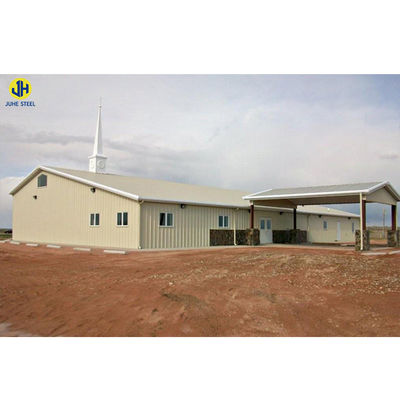 Q235Q345 Staalstructuur Prefab huis met snelle installatie en koolstofarm materiaal