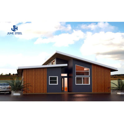 Q235Q345 Staalstructuur Prefab huis met snelle installatie en koolstofarm materiaal