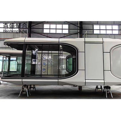 Transport en lading Vergemakkelijkt 20ft flat pack container huis voor ruimtecapsule leven