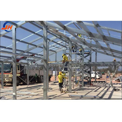 Staalwerkplaats voor voorgefabriceerde installaties, snel installeren, voorgefabriceerde installaties, voor opslagplaatsen, voorgefabriceerde installaties, metalen gebouwen