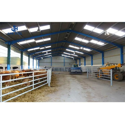 Q235B/Q345B Metalen paalstal met laag koolstofgehalte voor veepanelen en melkkoeienhuis