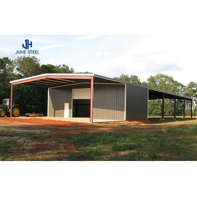 Aluminiumlegeringsruitconstructie-ontwerp staalstructuurpijp voor varkens-koeienboerderij