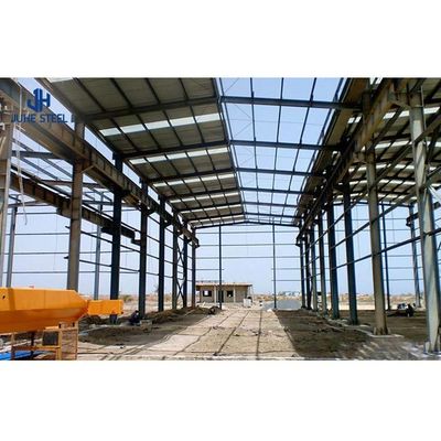 Q235B Aluminiumlegeringsruimte Praktische staalconstructie Gebouw Lange spanning rasterstructuur