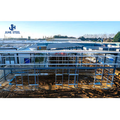 Q355 Q235 Hoofdframe van licht staal voor geprefabriceerde werkplaats
