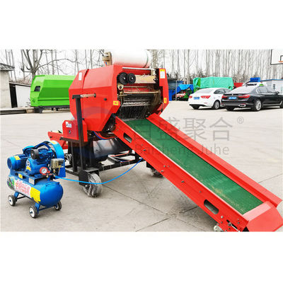 Staalhouderij en veehouderij 80 kg rond strobaler met snijservice