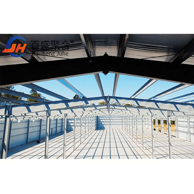 Staalwerkplaats Winddicht Lange Spanning Prefab Ruimte Staalstructuur Gebouw voor de productie