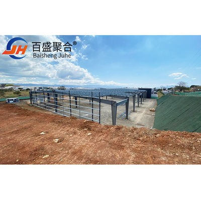 Prefabriceerde metalen gebouwen staalconstructies magazijnframes van C.Z-staal