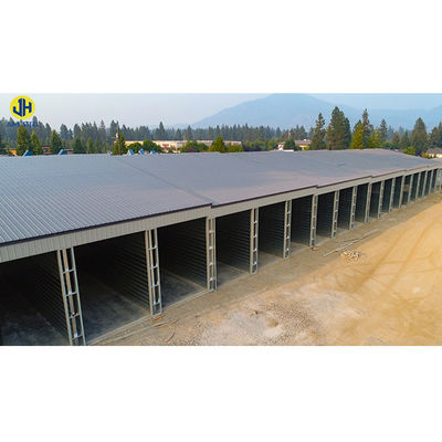 Op maat gemaakte geprefabriceerde staal-metalen frame structuur voor Q235 Q355B-klasse gebouw