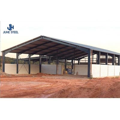 Q235/Q345B Metalen boerderijgebouwen met woonruimte