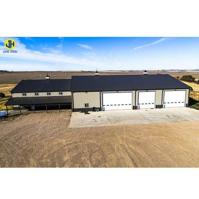 Q235/Q345B Metalen boerderijgebouwen met woonruimte