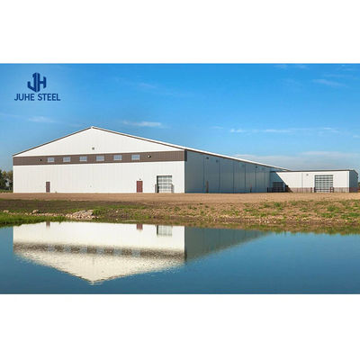 Q235/Q345B Metalen boerderijgebouwen met woonruimte