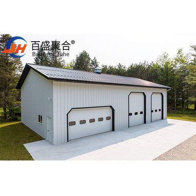 Prefabricated Steel Structural Warehouse Metalen gebouwen Standard AiSi Welding Service