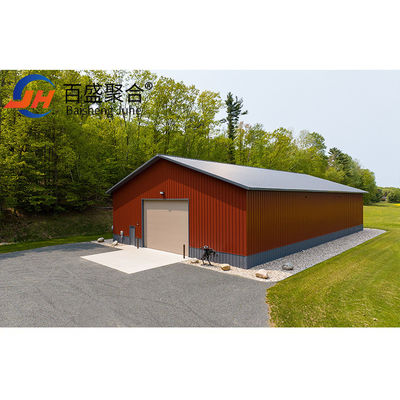 Prefabricated Steel Structural Warehouse Metalen gebouwen Standard AiSi Welding Service