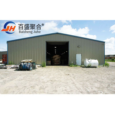 Prefabricated Steel Structural Warehouse Metalen gebouwen Standard AiSi Welding Service