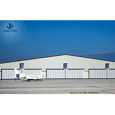 Geverfde massief H-vormige hoofdframe metalen opslagruimte voor geprefabriceerd staalgebouw