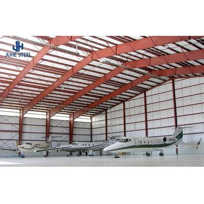 Geverfde massief H-vormige hoofdframe metalen opslagruimte voor geprefabriceerd staalgebouw