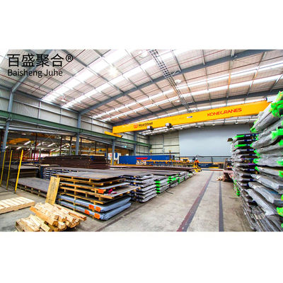 Grote staalconstructie voor Hebei Shandong Prefab Construction Workshop