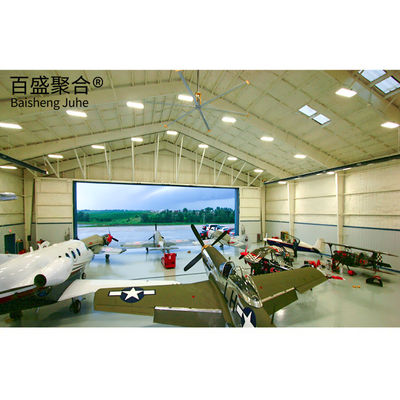 Steel Structural Fabrication Construction Workshop voor prefabricated hangar warehouse