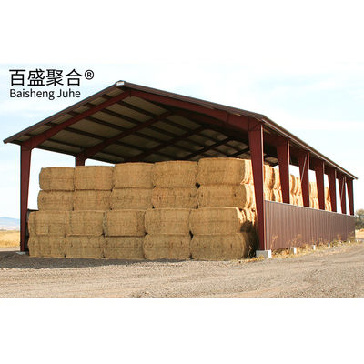 Staal geframeerde landbouwgebouwen Metalen boerderijschuur Q235B/Q345B