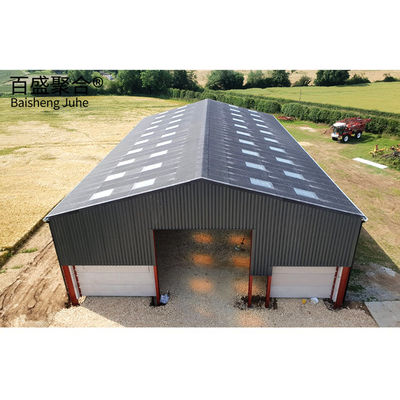 Landbouwmanagement Q235/Q345B Klasse Prefab metalen schuur Huizen Prefab metalen schuur