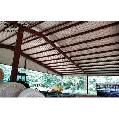 Landbouwmanagement Q235/Q345B Klasse Prefab metalen schuur Huizen Prefab metalen schuur