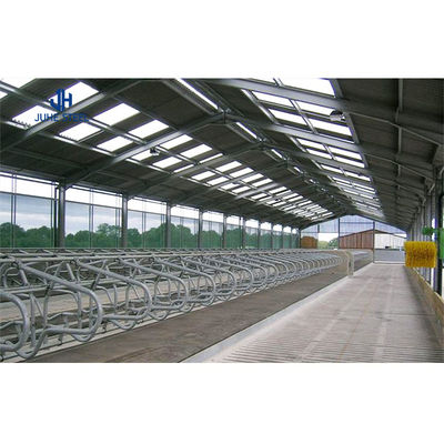 Staalmetalen schuur Koeienvarkenshuizen Prefab Vleeshuis Roller Door Constructie