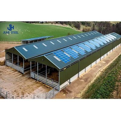 Q235/Q345 Paardenstal Metalen gebouwen Prefab Metalen Paardenstal OEM ODM