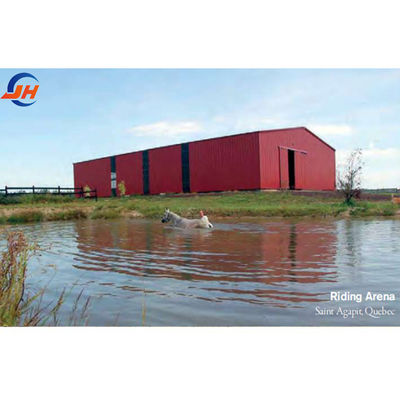 Aluminiumlegeringsruit staalconstructies voor prefab pluimveehouderij kippenstalling