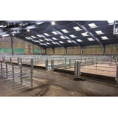 Aluminiumlegeringsruit staalconstructies voor prefab pluimveehouderij kippenstalling