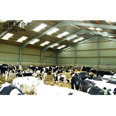 Aluminiumlegeringsruit staalconstructies voor prefab pluimveehouderij kippenstalling