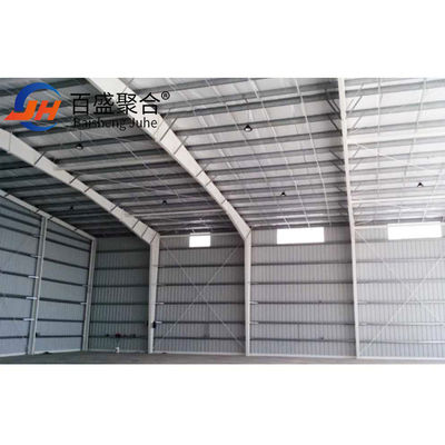 Windbestendige gebouwen Vaste H-vormige stalen balk hoofdframe voor persoonlijke hangar
