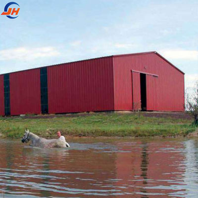 Staalconstructie Fabricage Constructie Kippenhuis voor geiten Shelter Vleesveehouderij