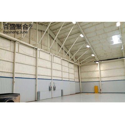Solid H-vormig staalbalk hoofdframe voor frameless constructie hangar in Saoedi-Arabië