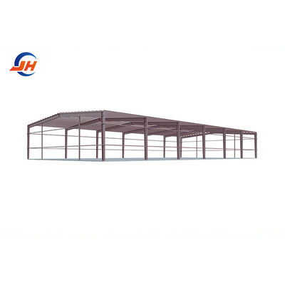 Modern ontwerp versterkt stalen structuur gebouw voor snel bouwen vliegtuigen hangar