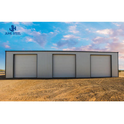 Q235B/Q345B Metalen garageschuurgebouw met geprefabriceerde structuur van koolstofarme staal