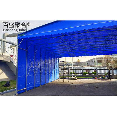 Standaard AiSi Big Car Parking Mobiele Draagbare Metalen Ruimte Tent