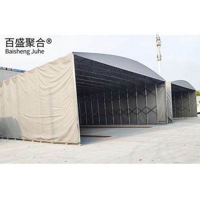 Standaard AiSi Big Car Parking Mobiele Draagbare Metalen Ruimte Tent