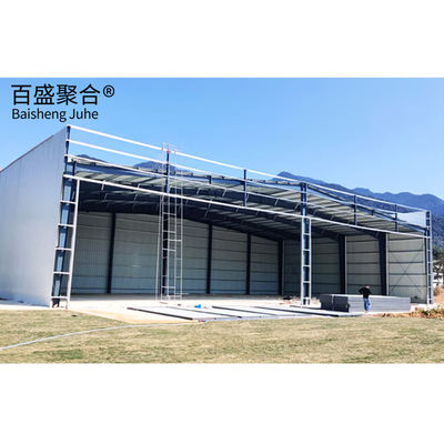 Prefab Hangar Shop Staalstructuur Vliegtuighangar voor opslag