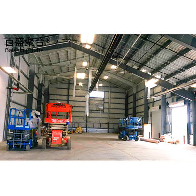 Industrieel magazijn Prefabricated Steel Structure Iron Car Shed OEM ODM