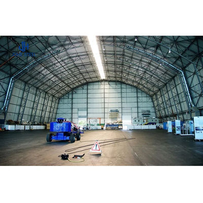Seismisch en windbestendige hangar met staalconstructie Q235/Q345B