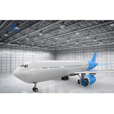 Seismisch en windbestendige hangar met staalconstructie Q235/Q345B