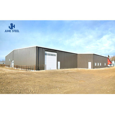 Laagkoolstofstaal Makkelijk te monteren Metalen Carports Schuur Dakontwerp Structurele staal Auto Garage