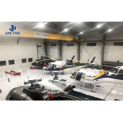 Staalconstructie-opslagruimte Voorgefabriceerde hangar voor de bouw van lichte vliegtuigen