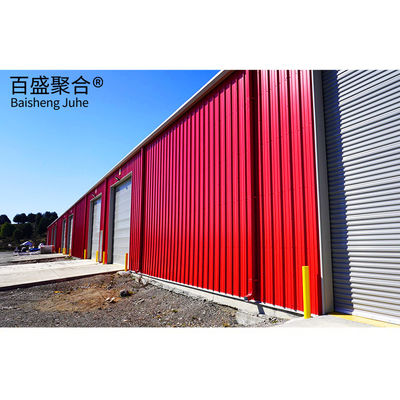 ISO9001 2008/CE/BV gecertificeerd staal frame magazijngebouw geprefabriceerde structuur